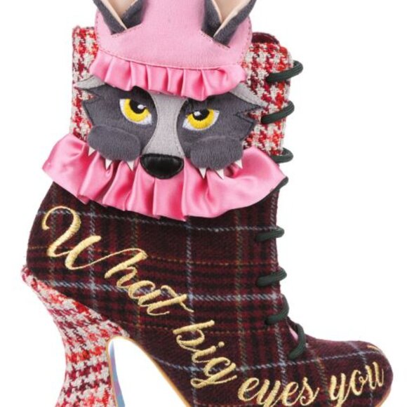 Irregular Choice Little Red Riding Hood Boots - 38 BNIB - Picture 3 of 5
